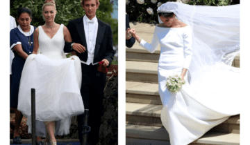 Royal wedding shoes: Beatrice & Meghan Markle