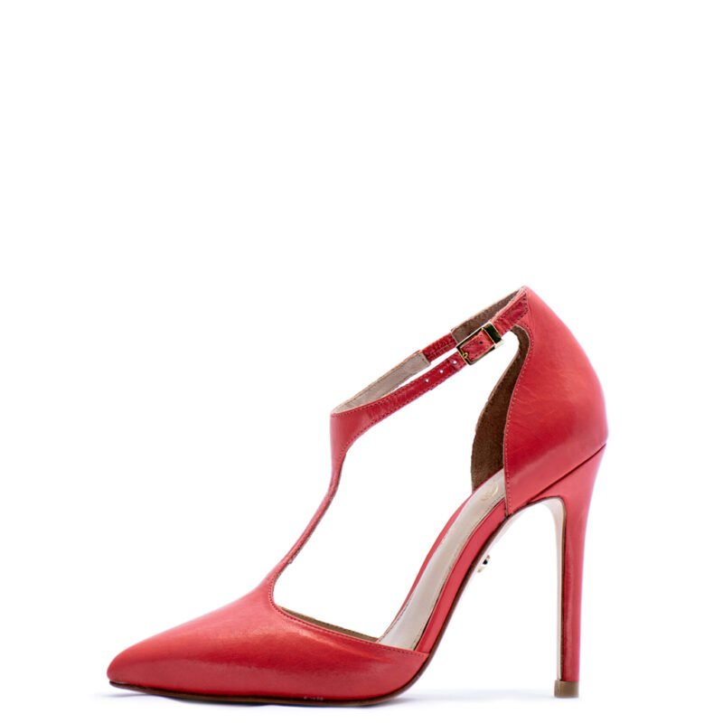 coral heels for men and women