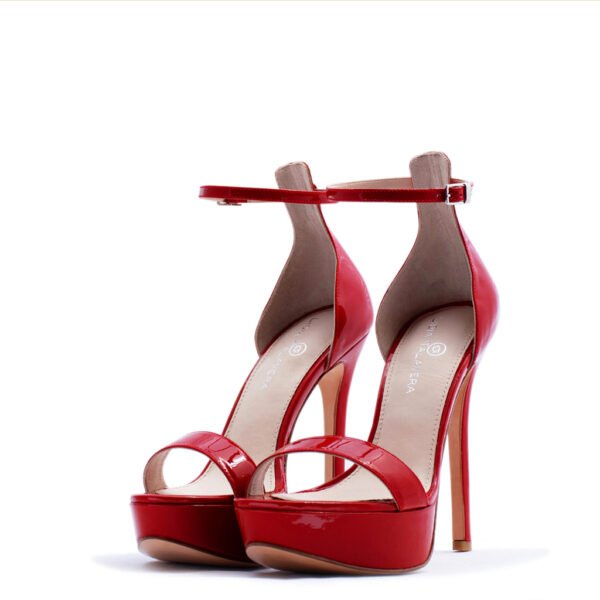 red platform sandal heels for men and women