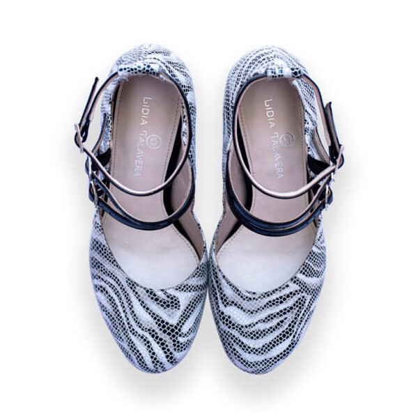 zebra heels for men and women