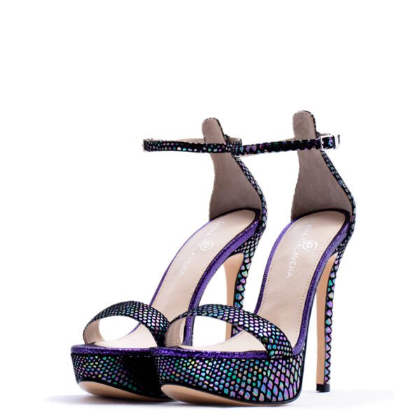 Purple Platform Sandals heels for men and women