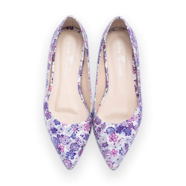 purple and pink flats heels for men and women