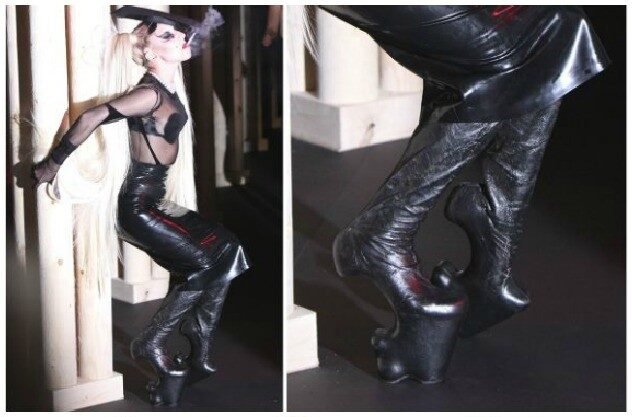 Lady Gaga’s Weird Shoes Tatehana