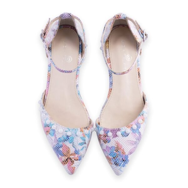 pink and purple flats heels for men and women