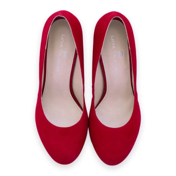 red platform pumps heels for men and women