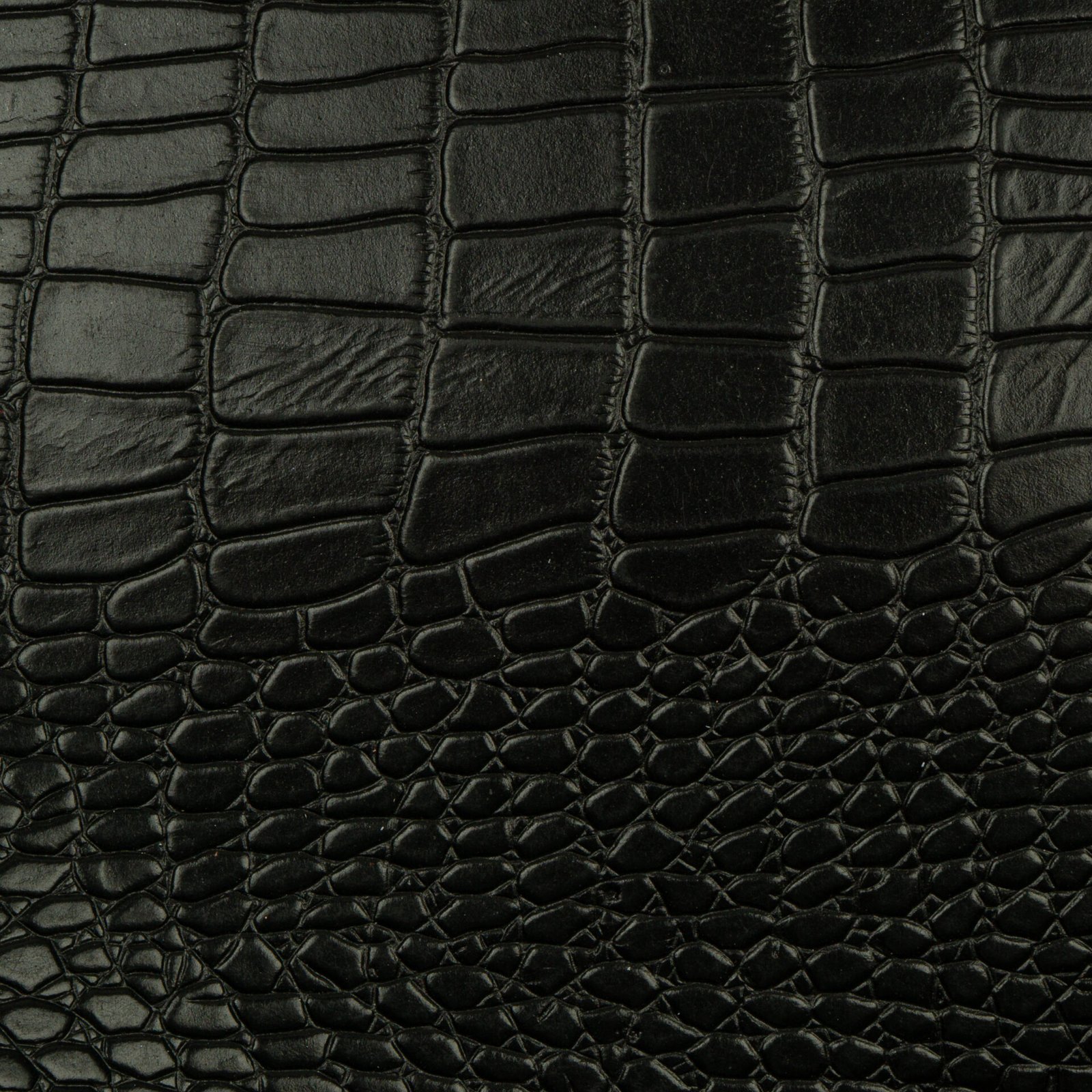 black crocodile leather for custom shoes