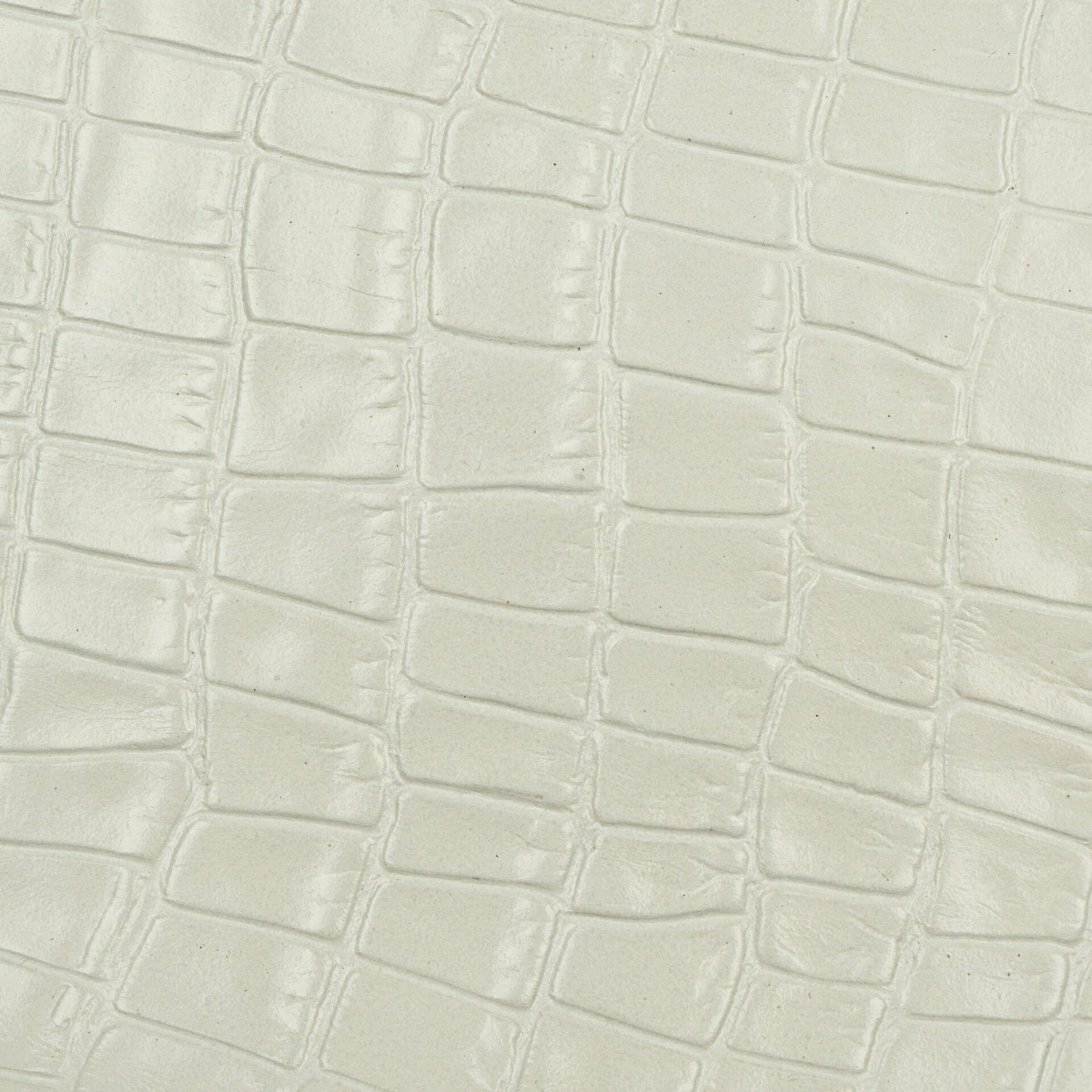 White crocodile leather for shoes