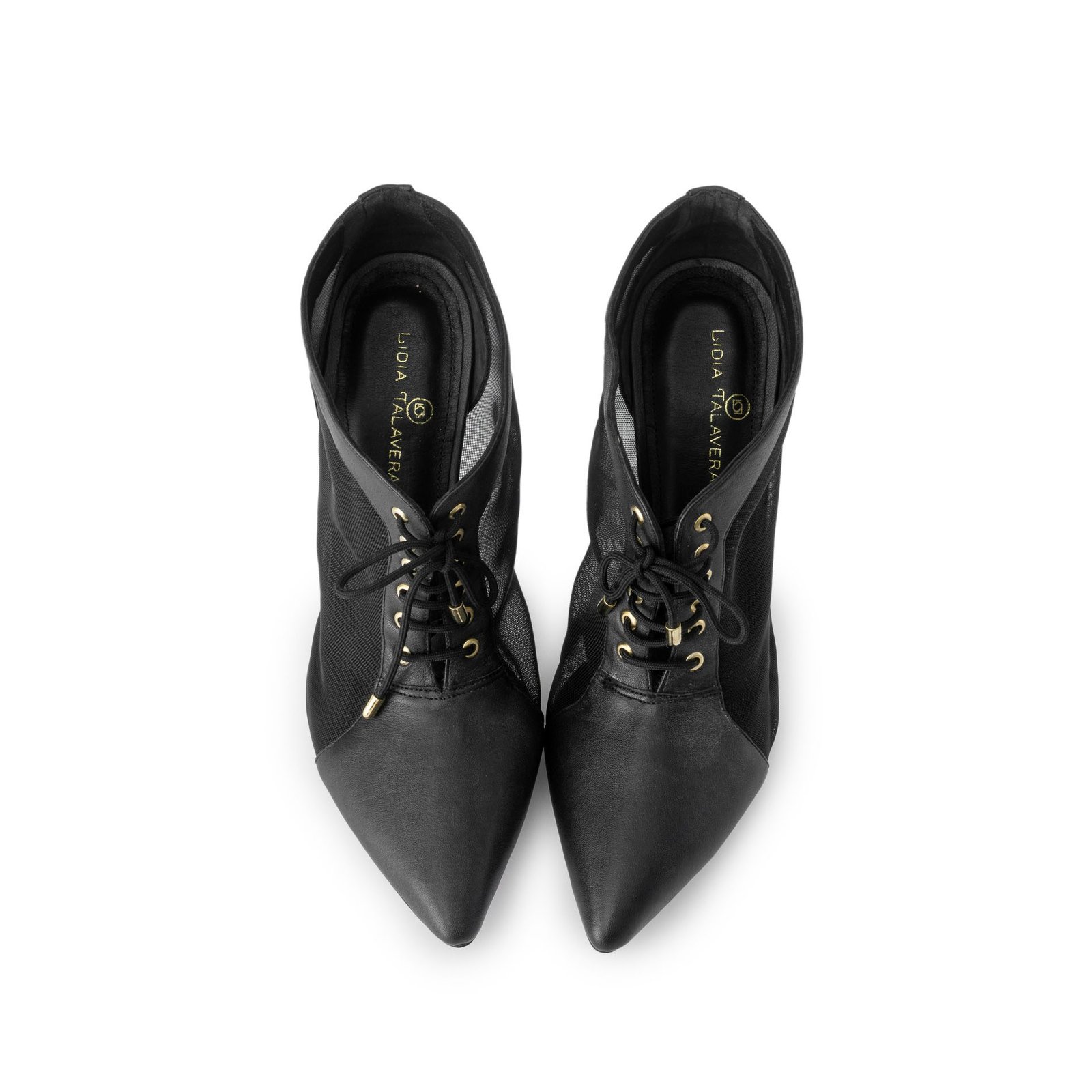 black booties with heel